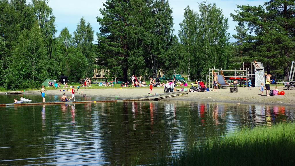 Lits Camping, Stugby Och Kanot Exteriér fotografie