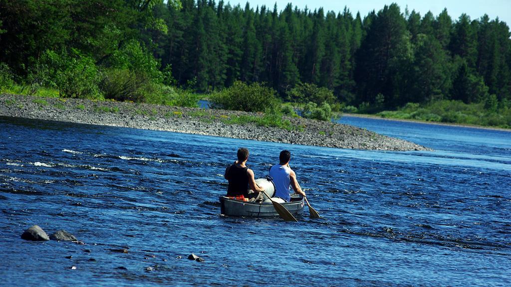 Lits Camping, Stugby Och Kanot Exteriér fotografie