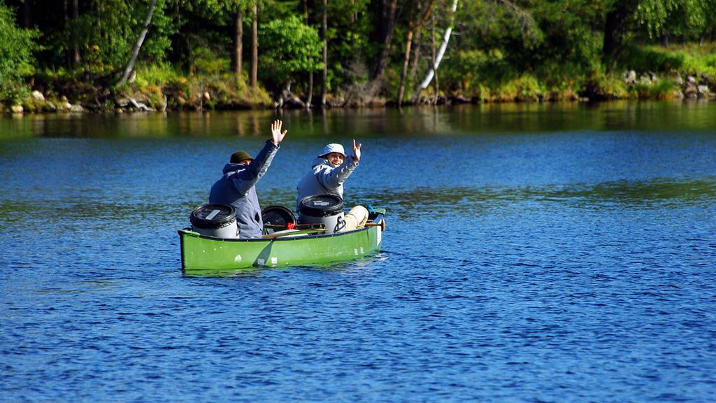 Lits Camping, Stugby Och Kanot Exteriér fotografie