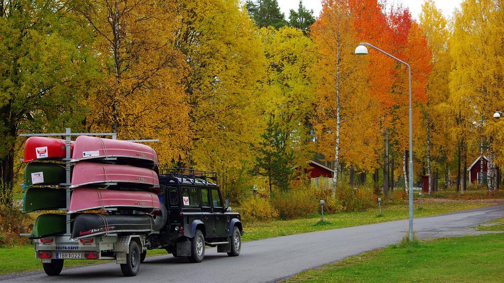 Lits Camping, Stugby Och Kanot Exteriér fotografie