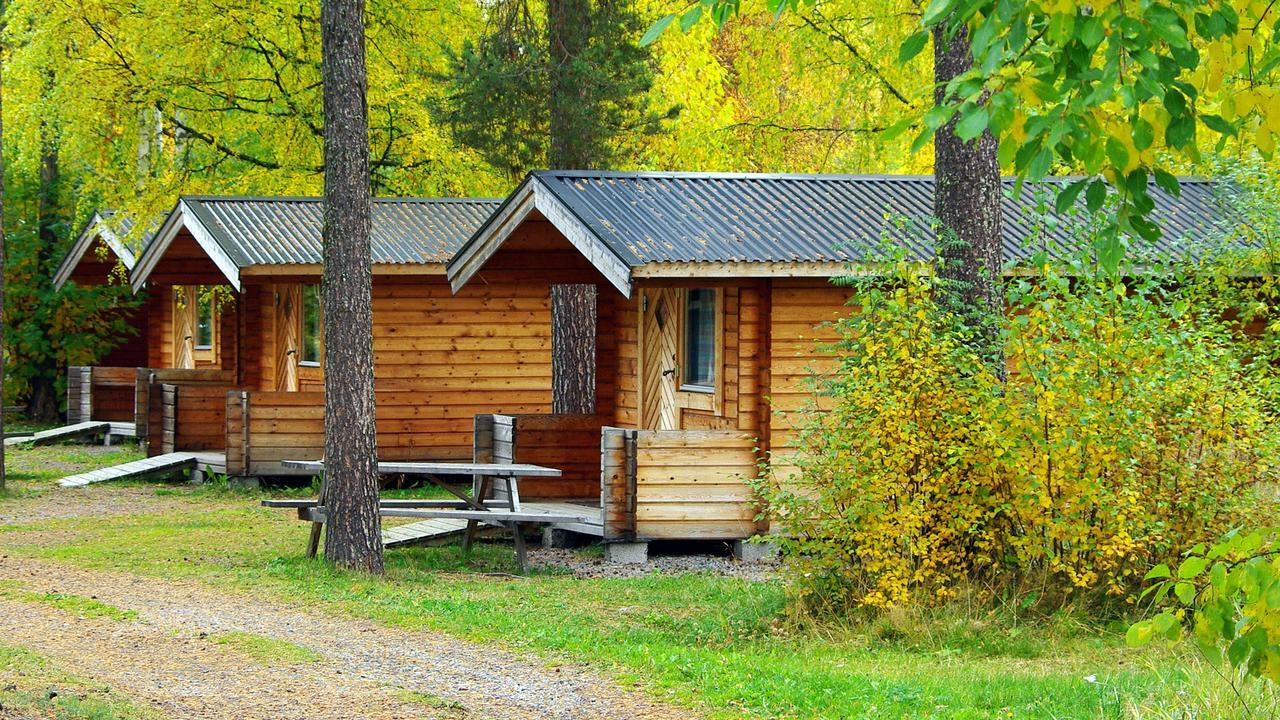 Lits Camping, Stugby Och Kanot Exteriér fotografie